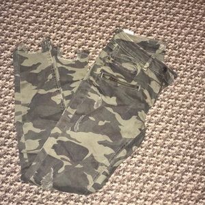 Camo jeans